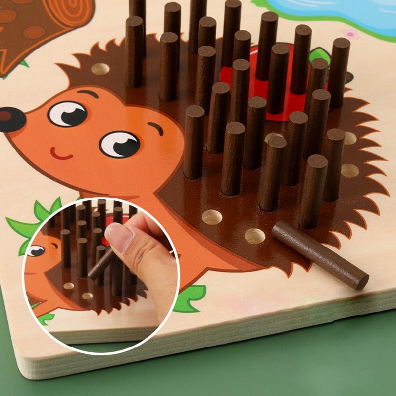 Igel Lernspiel für Kinder – Für pädagogischen Spaß und Entwicklung