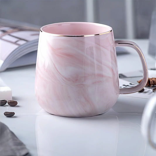 MarmorTasse – Elegante Kaffeetasse mit Marmor-Design