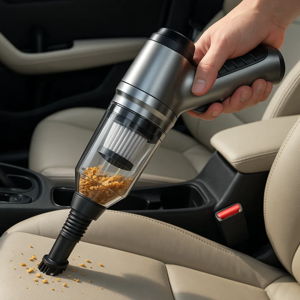 PowerClean Kabelloser Auto-Staubsauger – Kompakt und Superkraftvoll