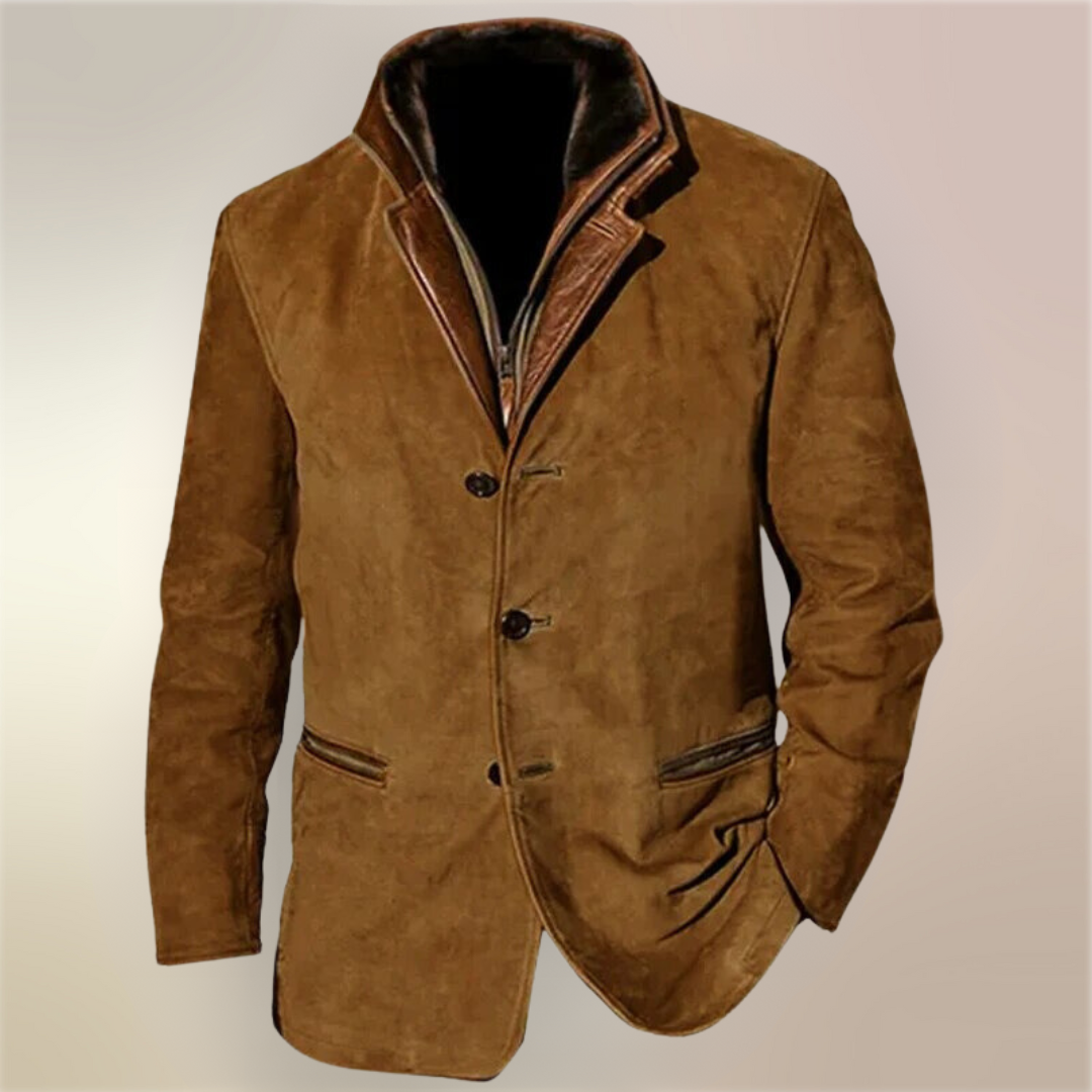 Luxus Wildleder Herrenjacke – Stylische und raffinierte Jacke für jede Gelegenheit