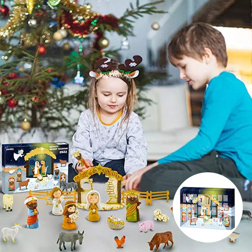 Weihnachtliche Krippen-Adventskalender – Für ein magisches Weihnachts-Erlebnis