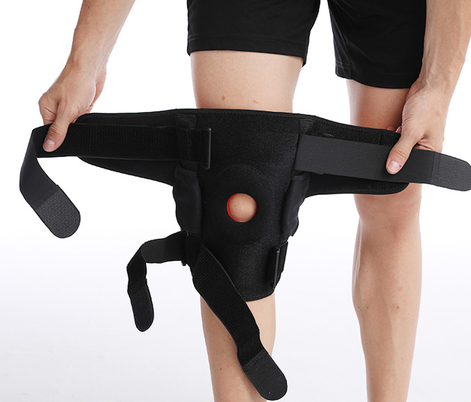 Stabilisierende Kniebandage für Sport und Rehabilitation – Verstellbar und Komfortabel
