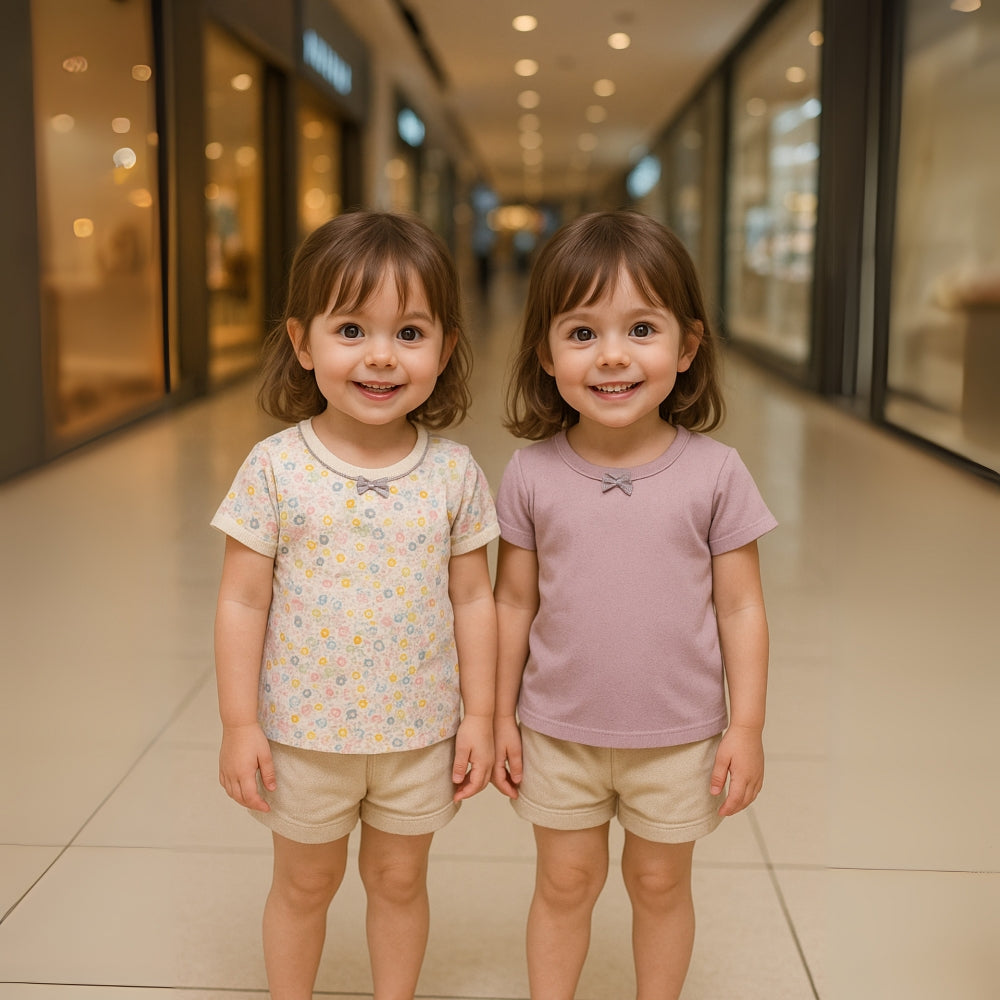 Fröhliches Baby T-Shirt Set – Bequem und Verspielt für Jeden Tag