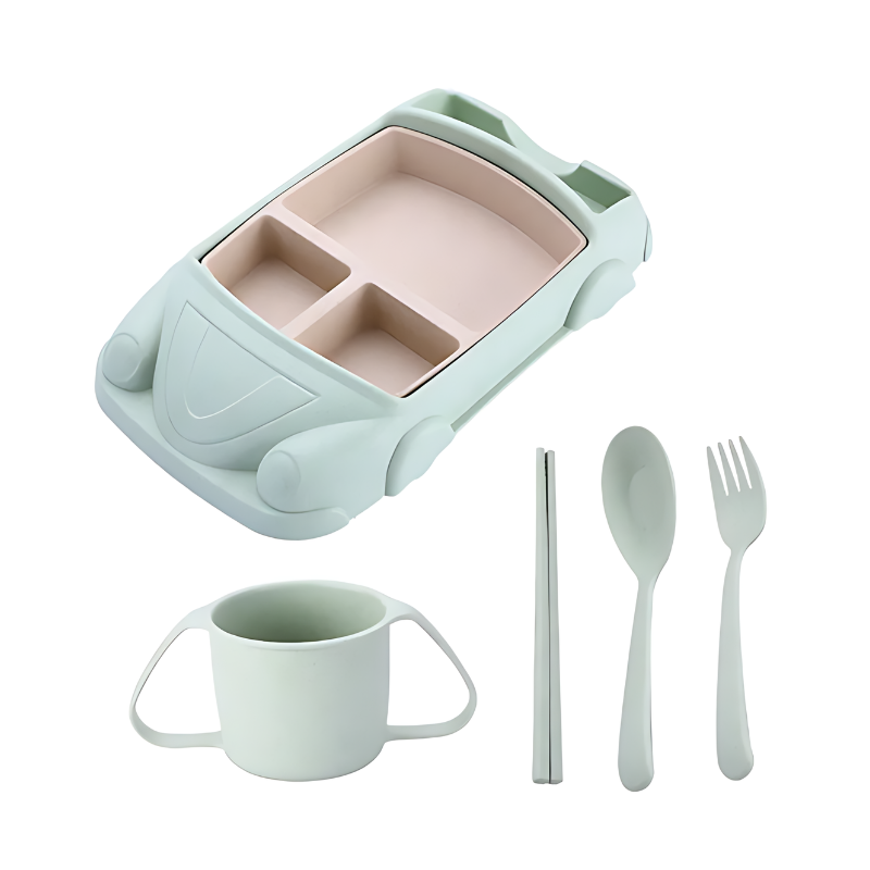 Fröhliches Lunchbox-Set – Multifunktional und gesund