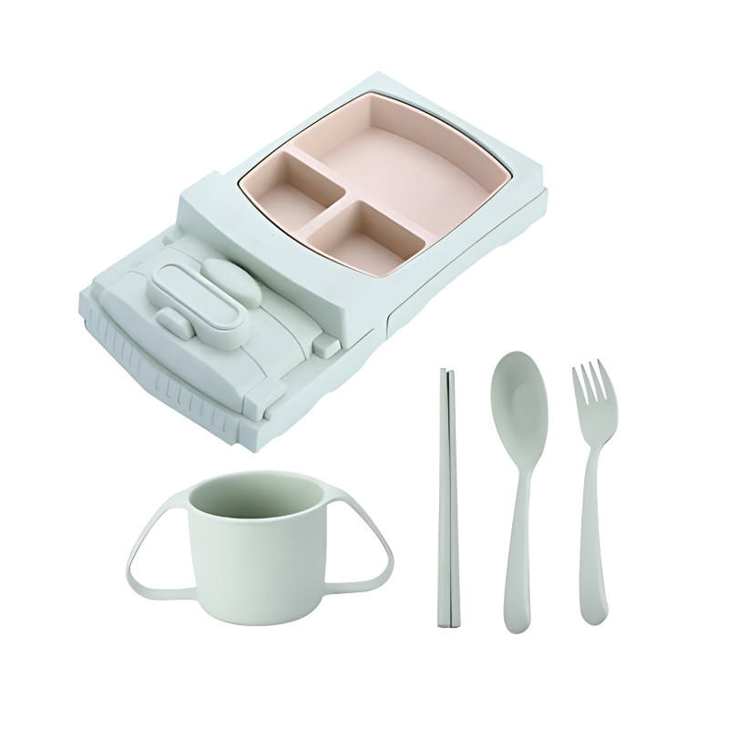 Fröhliches Lunchbox-Set – Multifunktional und gesund