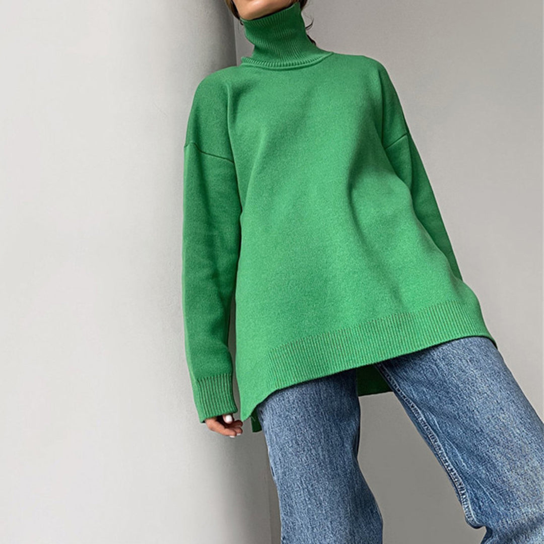 Luna – Eleganter Pullover mit Seitenschlitzen