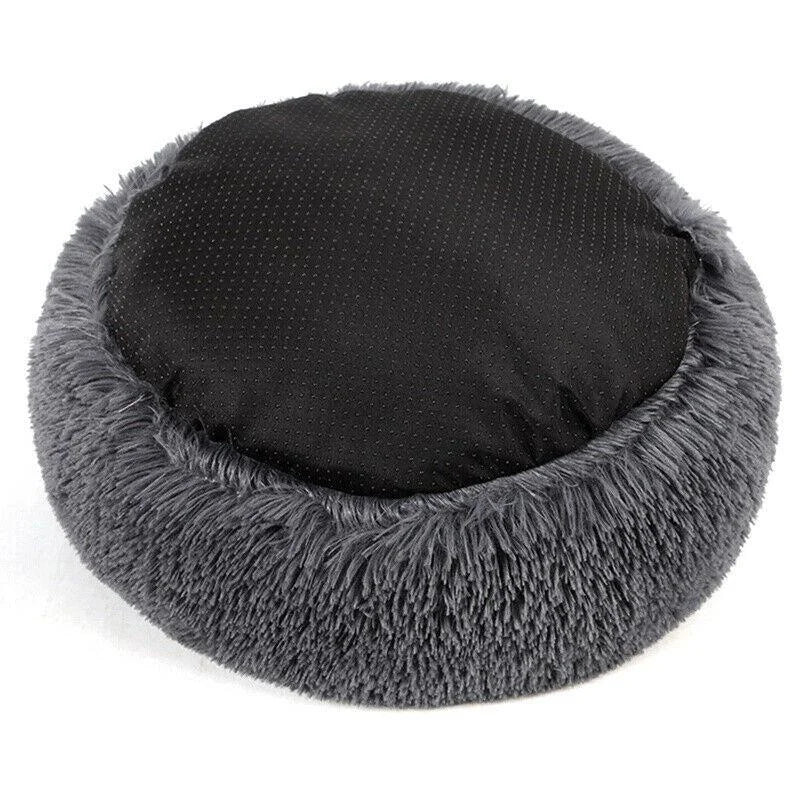 SnuggleNest Donut Bett – Weich und Beruhigend für Katzen und Hunde