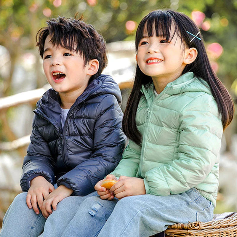 Luca Leichte Daunenjacke für Kinder – Warm und Lässig für Herbst und Winter