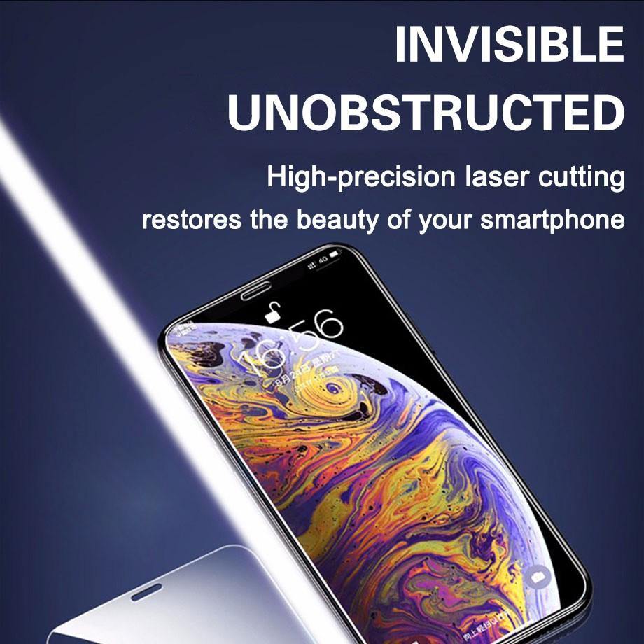 iPhone Displayschutzfolie aus gehärtetem Glas – Vollständiger Schutz
