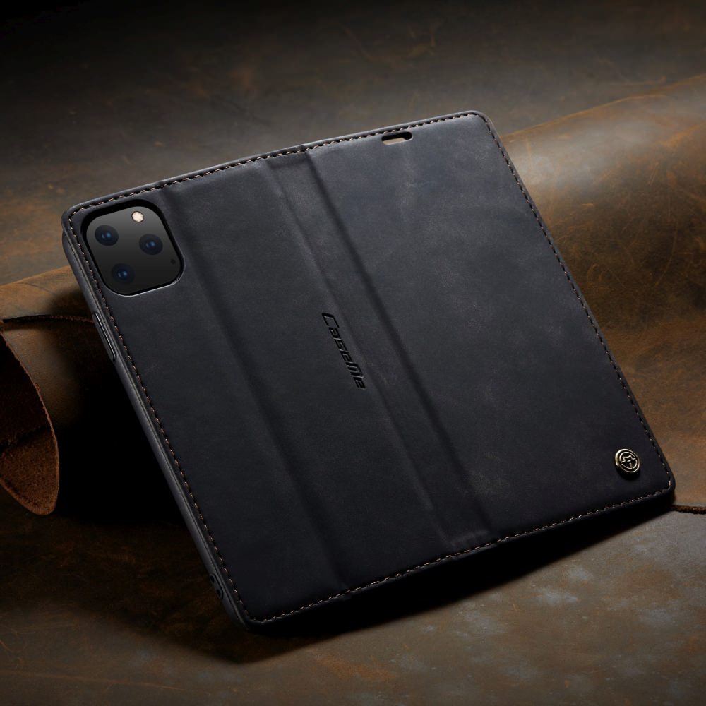 iPhone Leder Flipcase – Magnetisch & Funktional