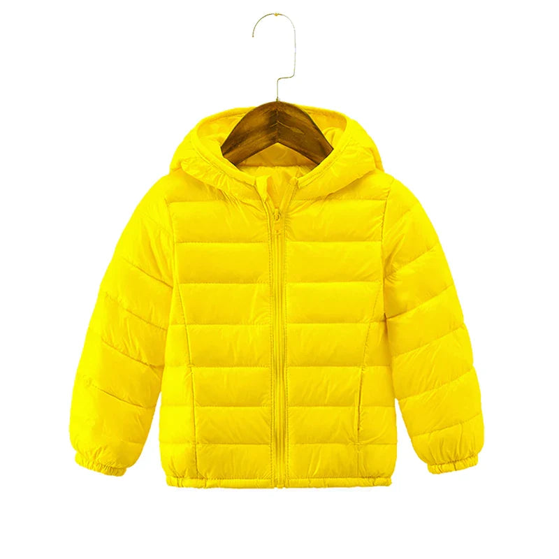 Luca Leichte Daunenjacke für Kinder – Warm und Lässig für Herbst und Winter
