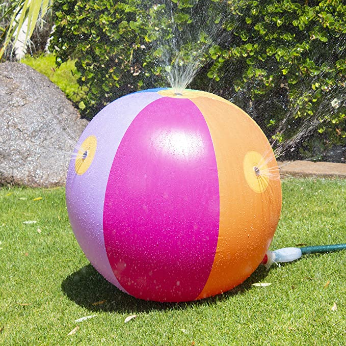 SplashZone - Mega Aufblasbarer Wasserstrahlball