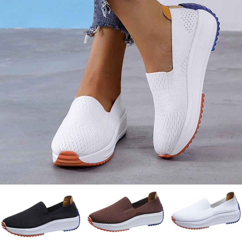 Damen Slip-on Loafers - Komfortabel und Atmungsaktiv