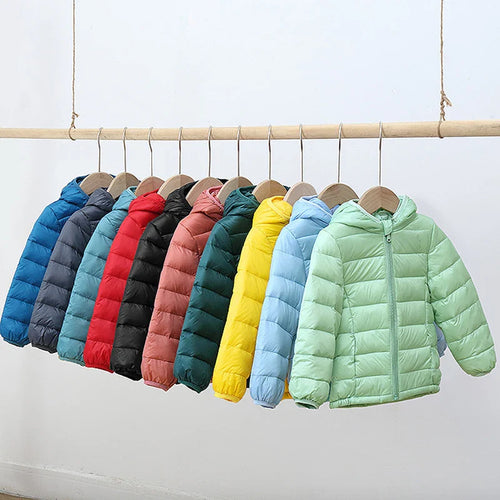 Luca Leichte Daunenjacke für Kinder – Warm und Lässig für Herbst und Winter