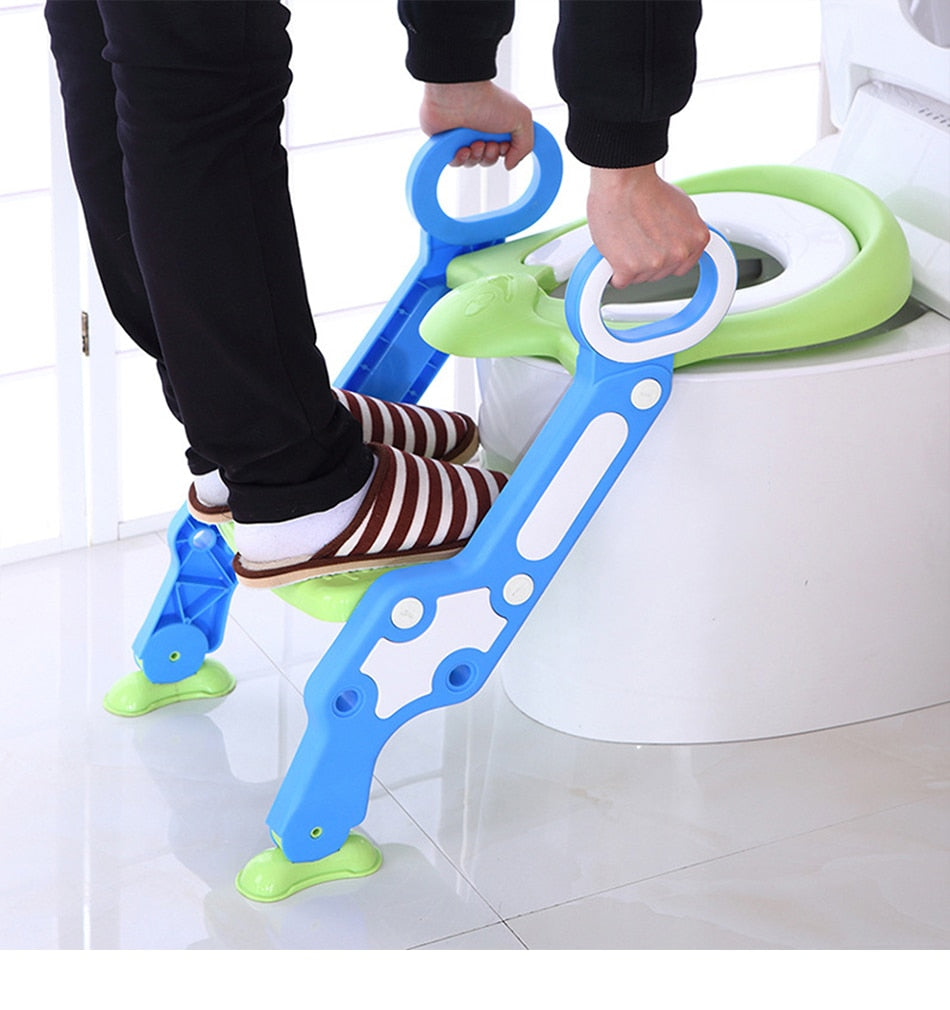 PottyPro – Kleinkind-Toilettentrainer mit Trittstufe