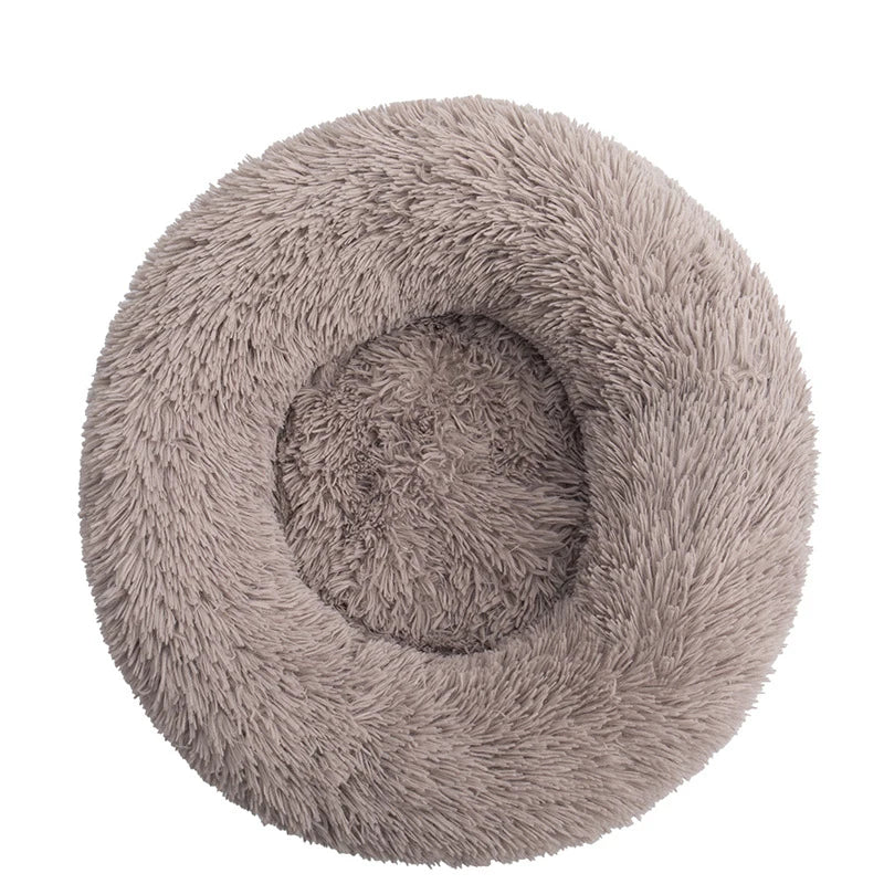 SnuggleNest Donut Bett – Weich und Beruhigend für Katzen und Hunde