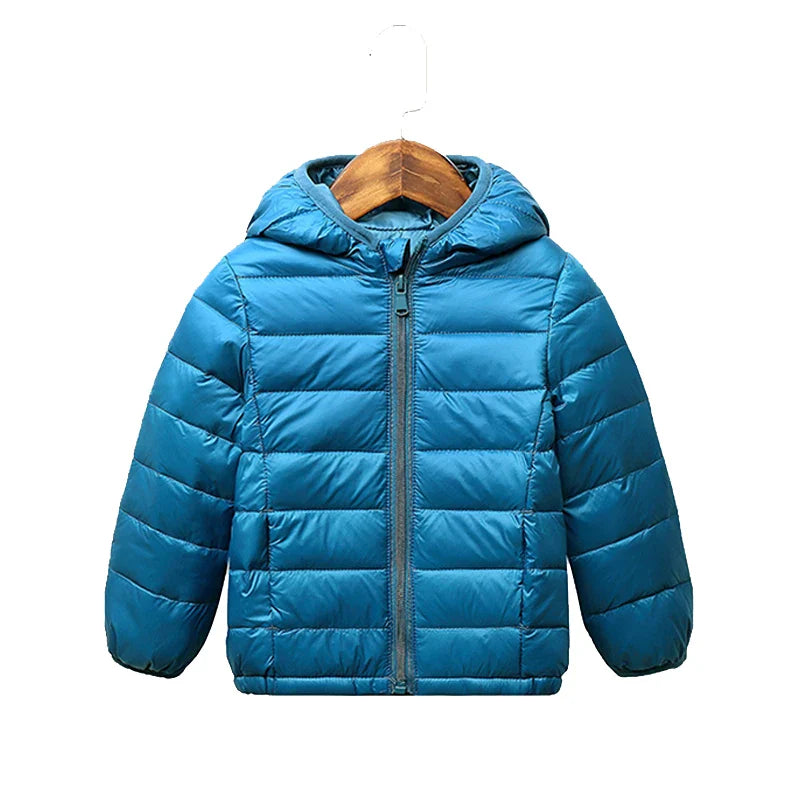 Luca Leichte Daunenjacke für Kinder – Warm und Lässig für Herbst und Winter