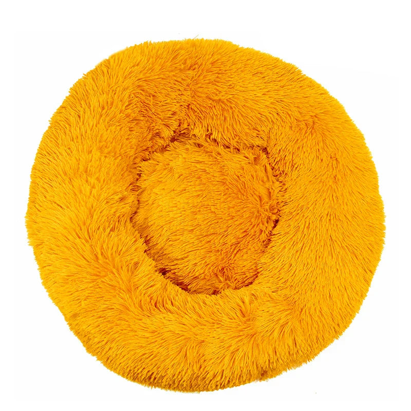 SnuggleNest Donut Bett – Weich und Beruhigend für Katzen und Hunde