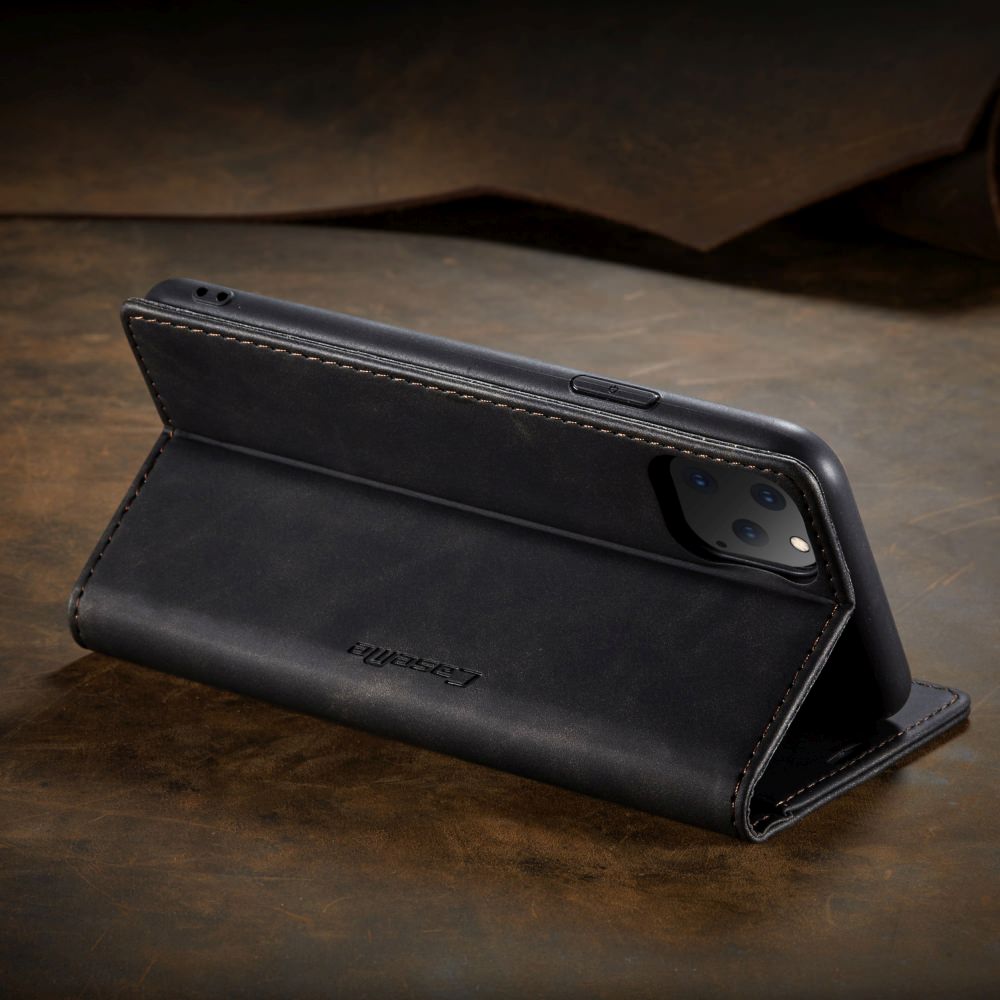 iPhone Leder Flipcase – Magnetisch & Funktional