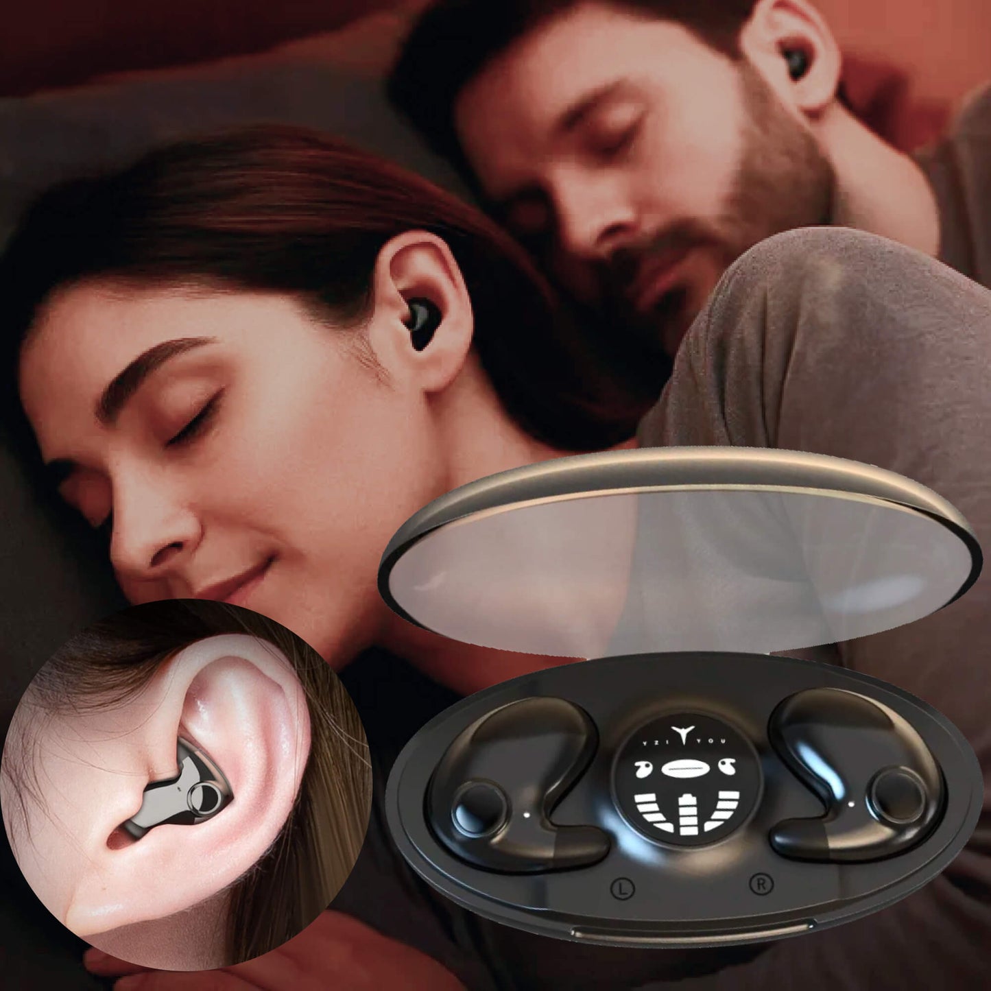 DreamBeats Schlaf-Ohrstöpsel – Unsichtbarer Komfort mit Noise Cancelling
