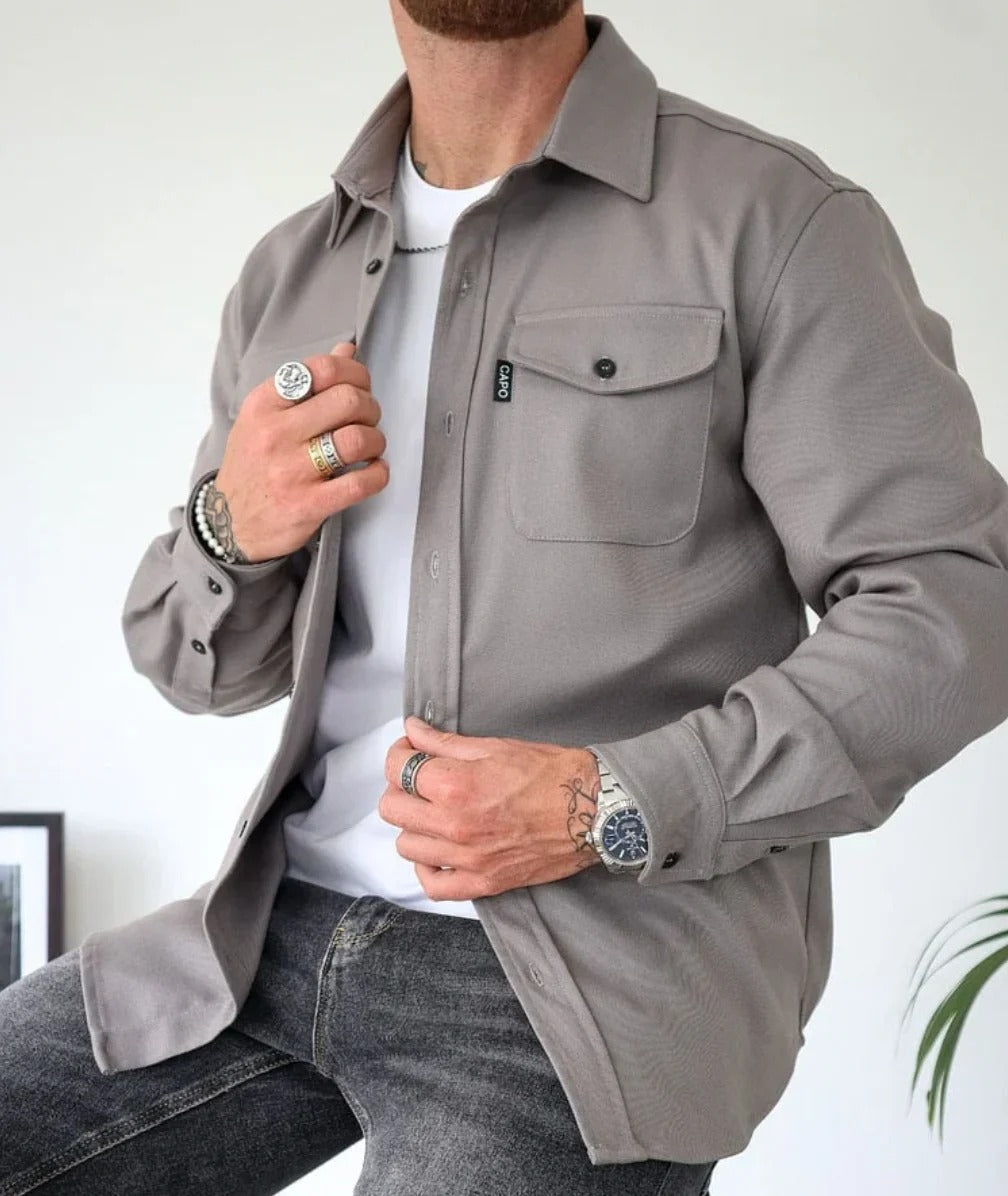 Milan Luxus Hemd – Für einen Robusten, Raffinierten Look