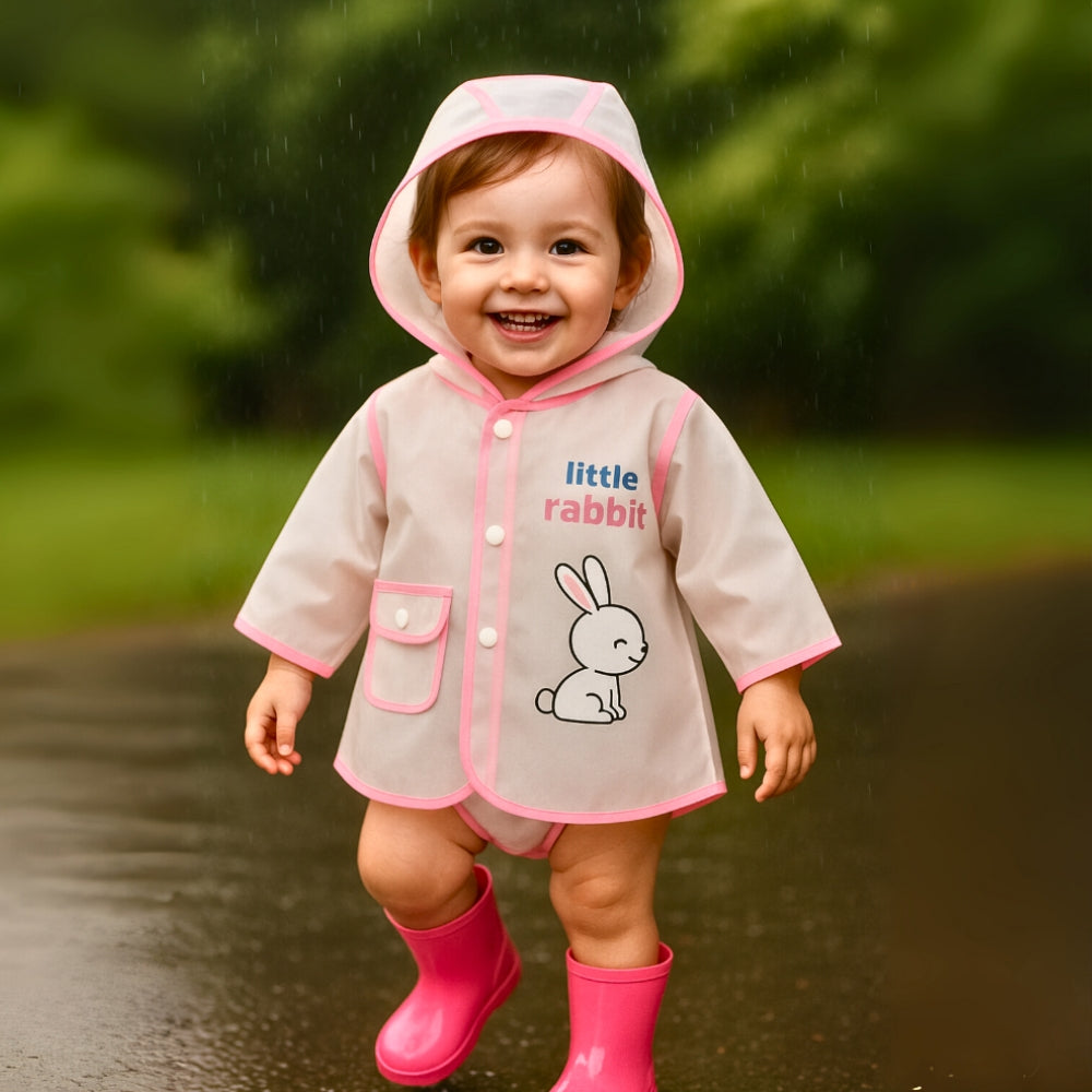 Magischer Kinder-Regenmantel – Schützend und Verspielt im Regen