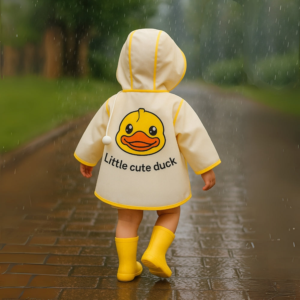 Magischer Kinder-Regenmantel – Schützend und Verspielt im Regen