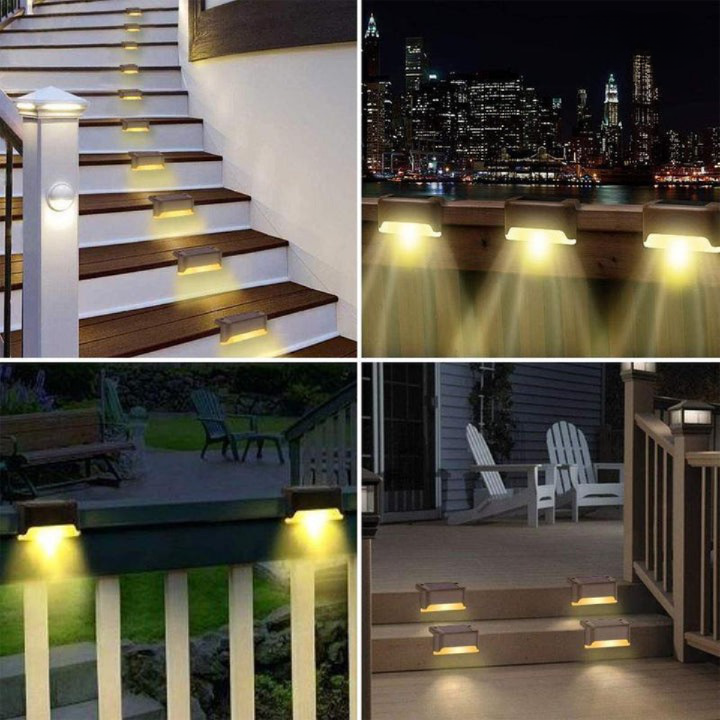 Solare LED-Stufenbeleuchtung
