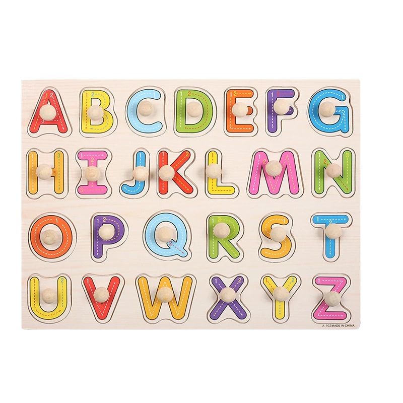 Holzpuzzles für Kinder – Lernspiel mit verschiedenen Themen