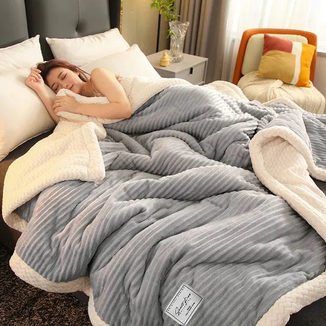 Luxe Winterfleece Decken – Ultimativer Komfort und Wärme für kalte Tage