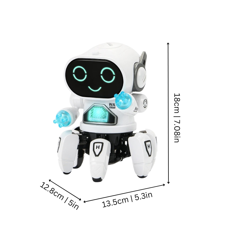 DanceBot Musikroboter – Interaktiv, Farbenfroh und Lehrreich