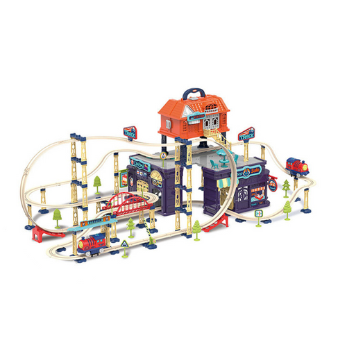 Abenteuerliche Eisenbahn Spielset – Endloser Bau- und Spielspaß für Kinder