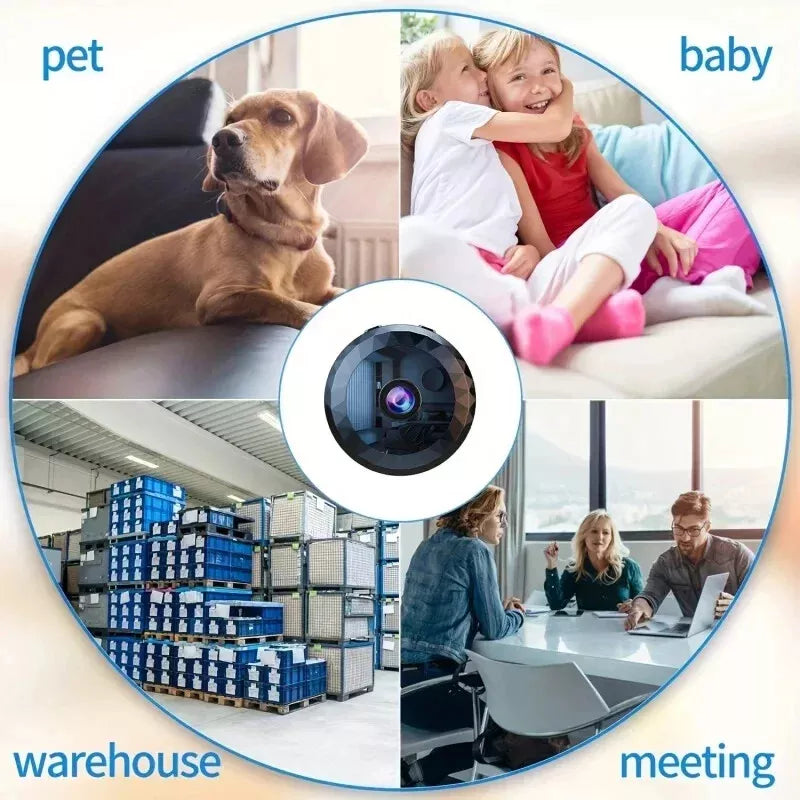 Magnetische Mini-WiFi-Kamera – Diskret und Zuverlässig für Tag und Nacht