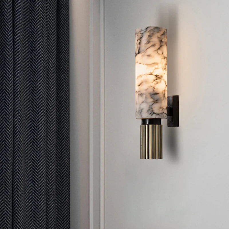 Wandleuchte mit Marmorlook – Stilvolles und Atmosphärisches Design
