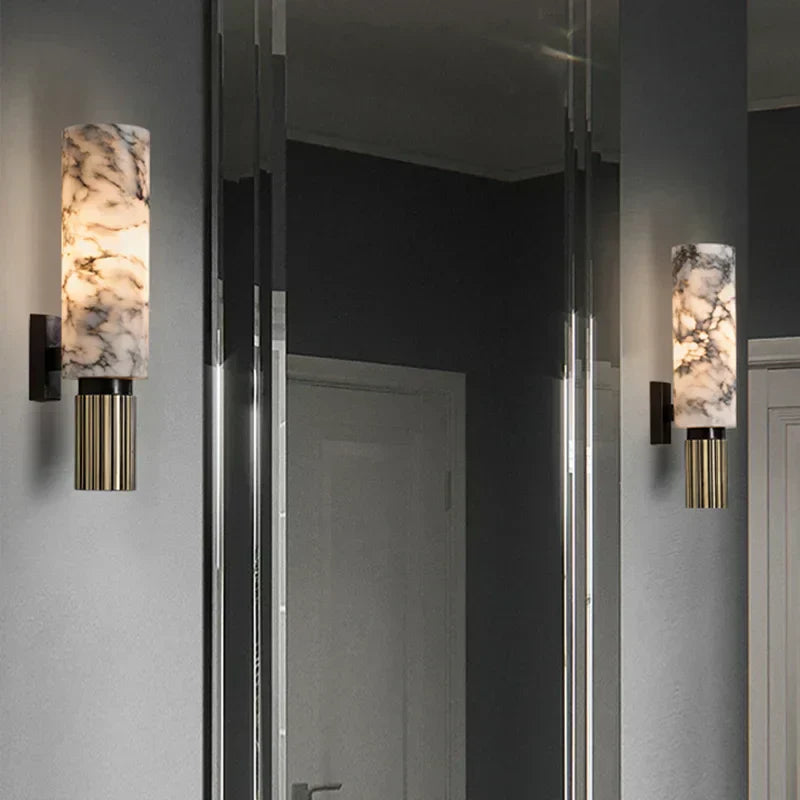 Wandleuchte mit Marmorlook – Stilvolles und Atmosphärisches Design