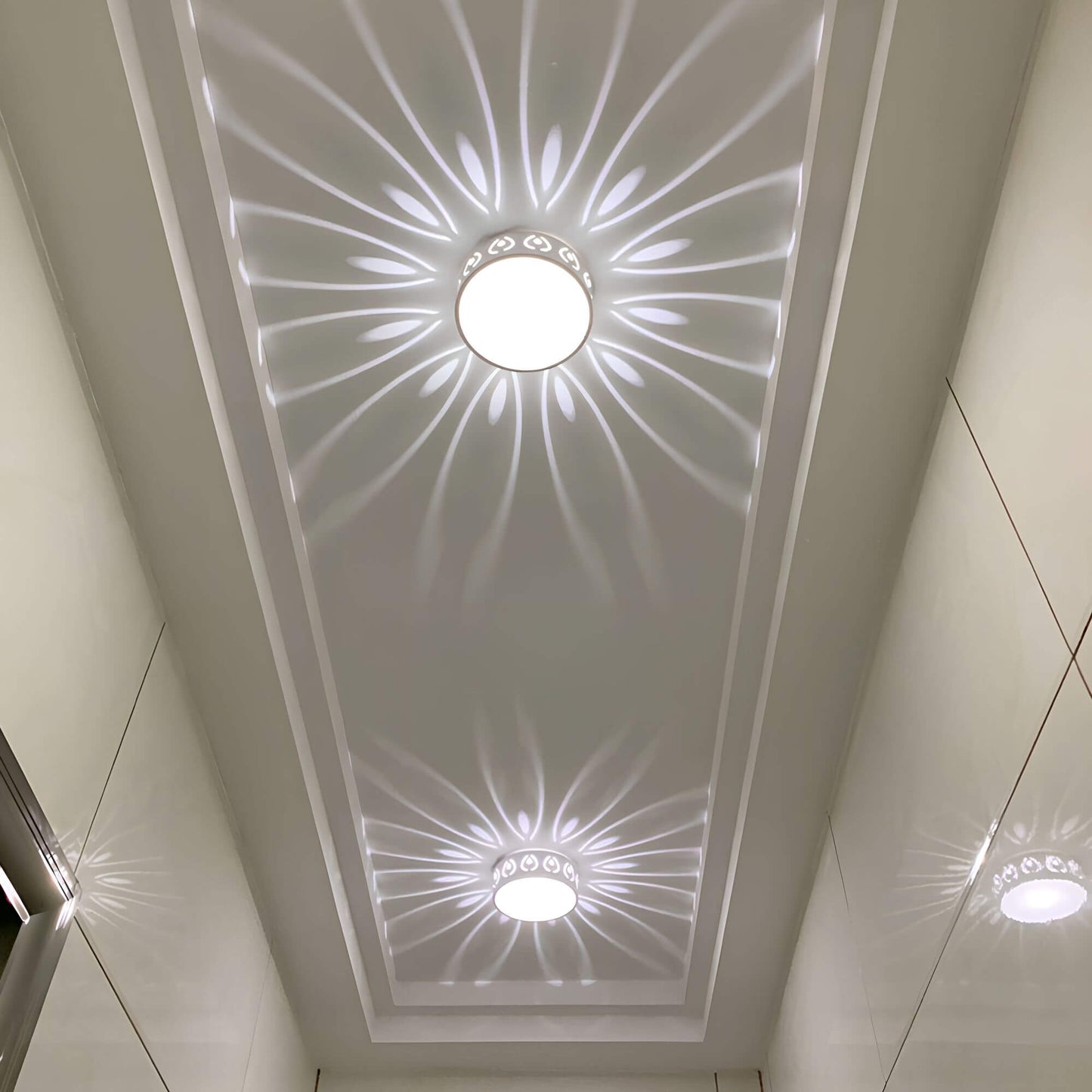 Moderne LED Deckenleuchte - Für Eingang, Flur und Balkon
