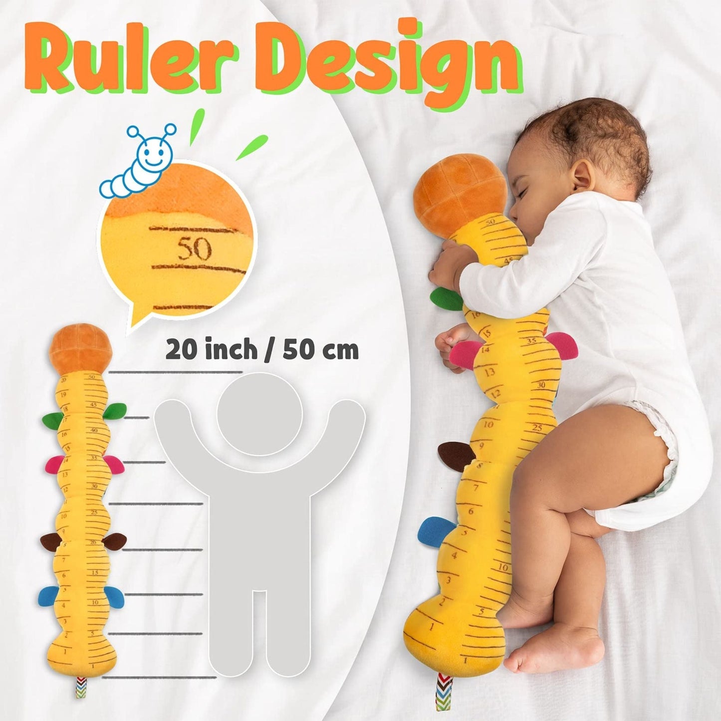 Musikalische Raupe Kuscheltier – Interaktiv und Weich