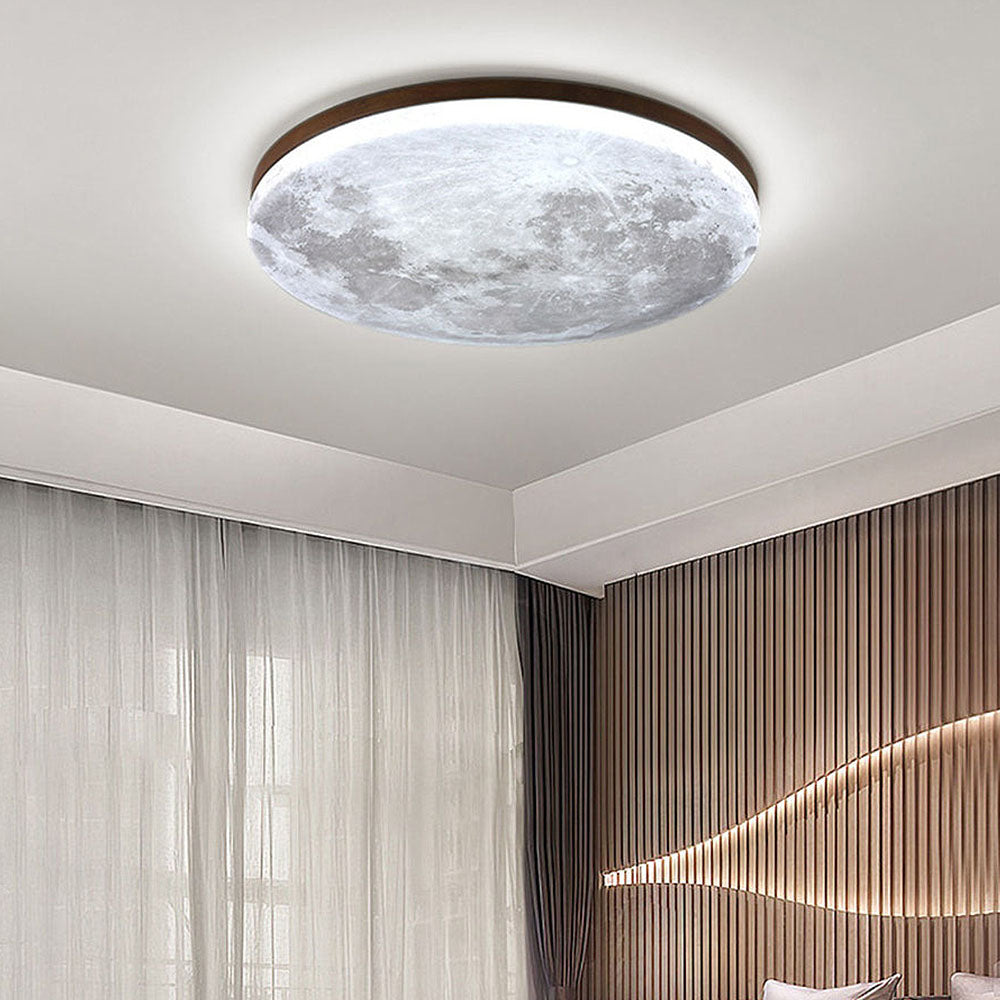 LunarGlow Deckenlampe – Beruhigendes Mondlicht für jedes Interieur