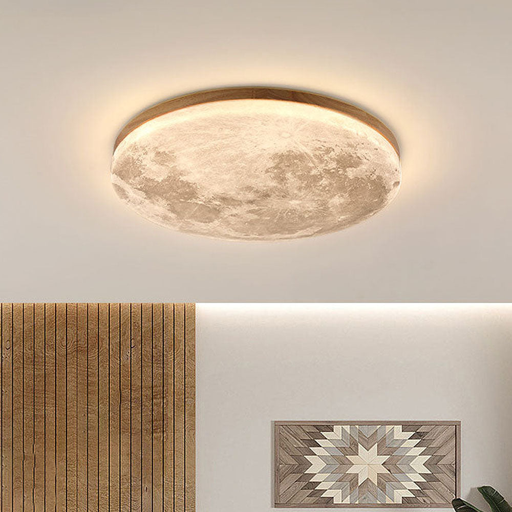 LunarGlow Deckenlampe – Beruhigendes Mondlicht für jedes Interieur