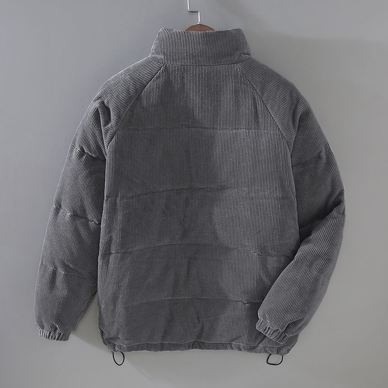 Luxuriöse Gepolsterte Cordjacke – Für einen trendigen und warmen Winterlook