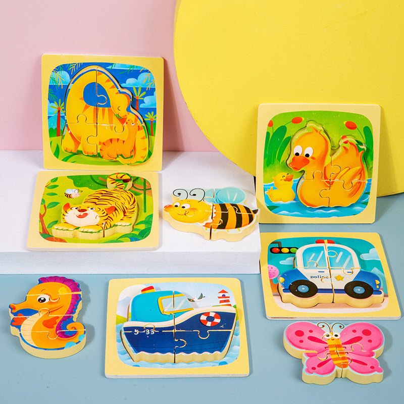 Holztierrätsel für Kinder – Lehrreich und Spaßig