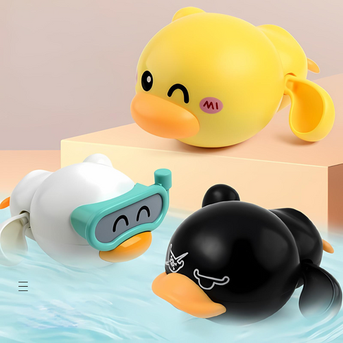 SwimBuddy – Set von 3 Selbstschwimmenden Badeenten