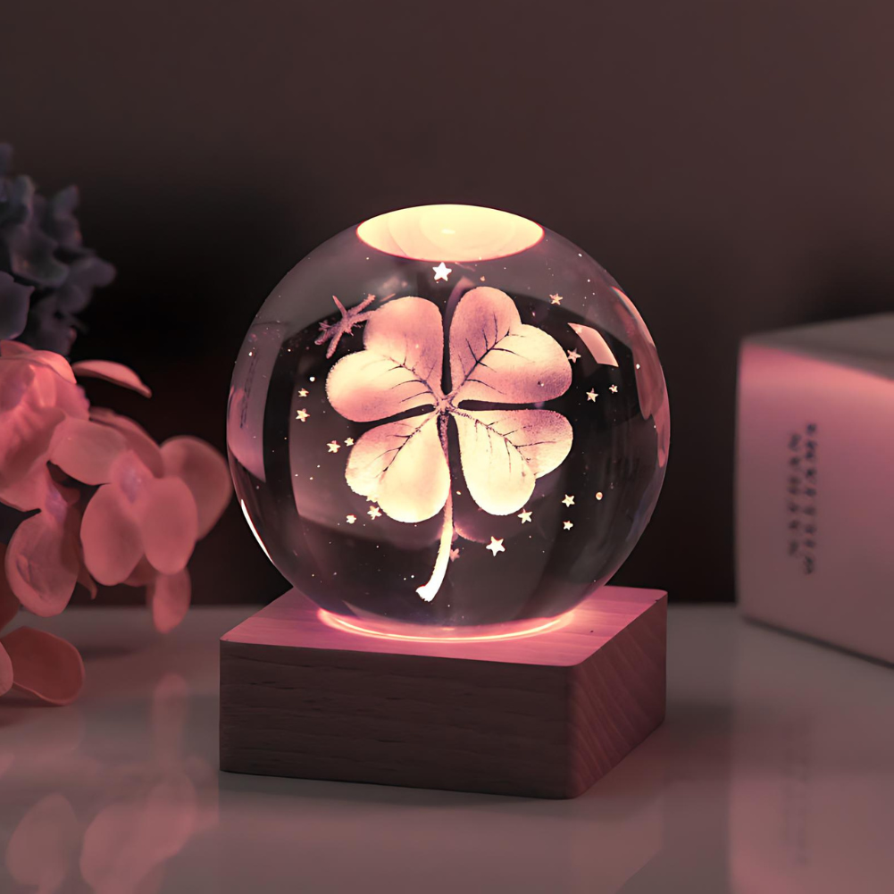 SternenLichter - 3D Kristall Universum Dekorlampe