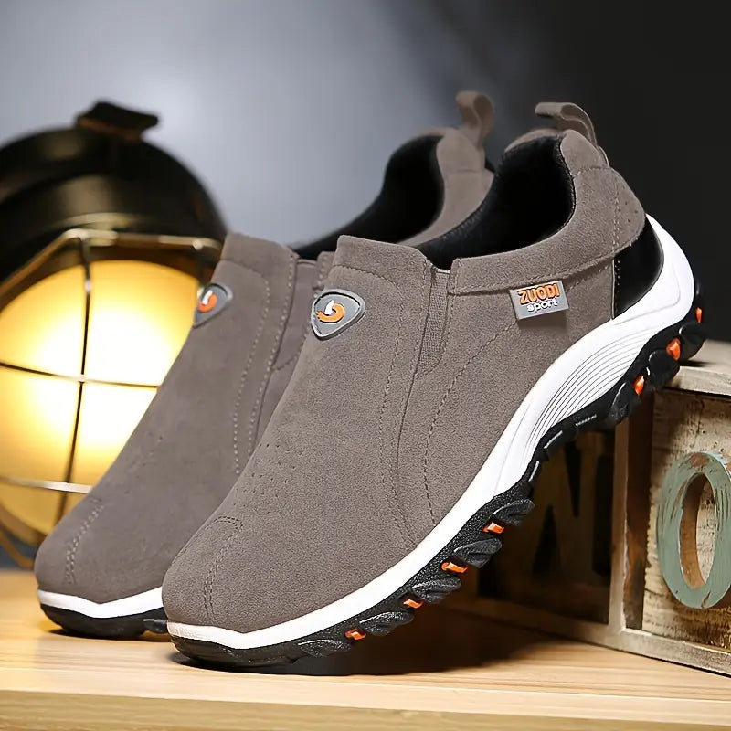 OrthoFlex Wildleder Orthopädische Schuhe – Langlebiger Komfort für Männer