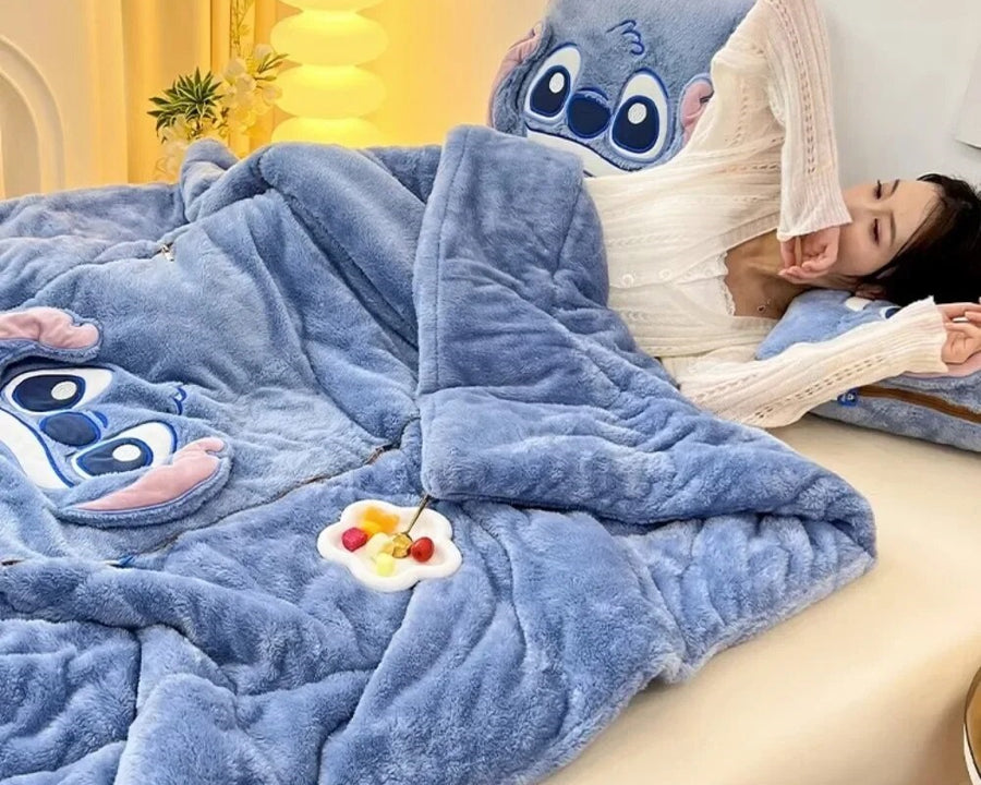 Kuscheliges Decken- und Kissen-Set – Für Wärme und Gemütlichkeit