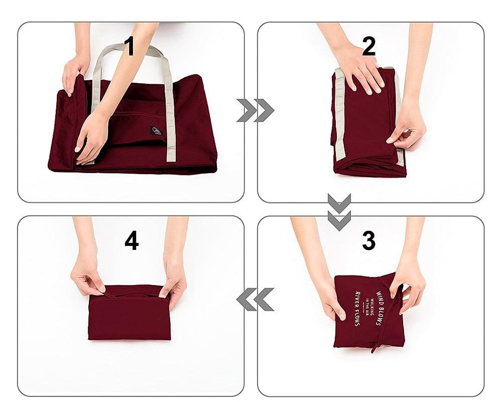 TravelMate Kompakte Faltbare Reisetasche – Praktisch und Geräumig