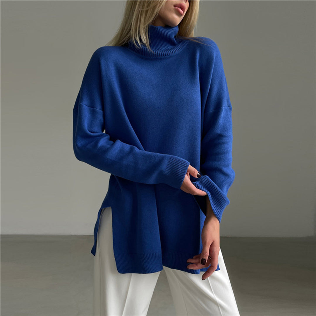 Luna – Eleganter Pullover mit Seitenschlitzen