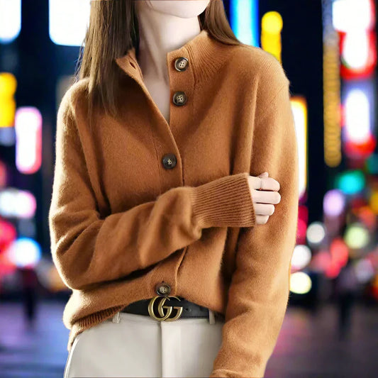 Mira Knopf-Pullover für Damen – Für einen Stilvollen und Bequemen Look