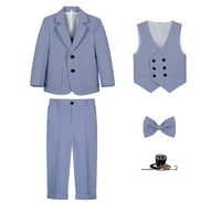 Blau 5 Teile