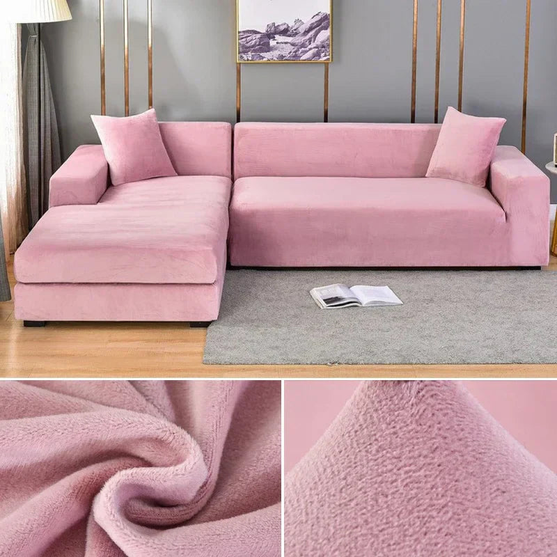 Velura Sofaüberzug – Luxuriöses Samt für Stil und Schutz